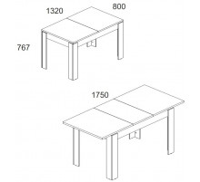 Раздвижной стол Джаз