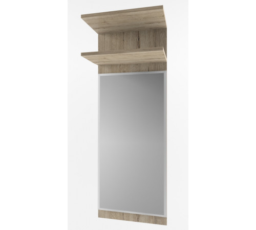 Настенное зеркало Оскар 1NL с полками Настенное зеркало Оскар 1NL с полками