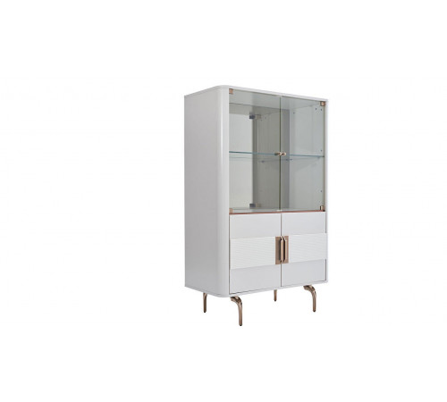 Двустворчатый шкаф витрина для посуды Larissa (Ларисса) lars-13 Двустворчатый шкаф витрина для посуды Larissa (Ларисса) lars-13