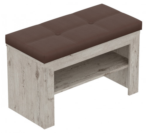 Тумба Соренто открытая для прихожей Дуб бонифаций Тумба Соренто открытая для прихожей Дуб бонифаций