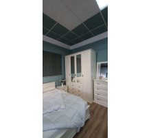 Четырехстворчатый шкаф для одежды Лирона MUR-103-04 st с зеркалом