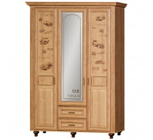 Трехдверный шкаф для одежды Ралли 863 Трехдверный шкаф для одежды Ралли 863